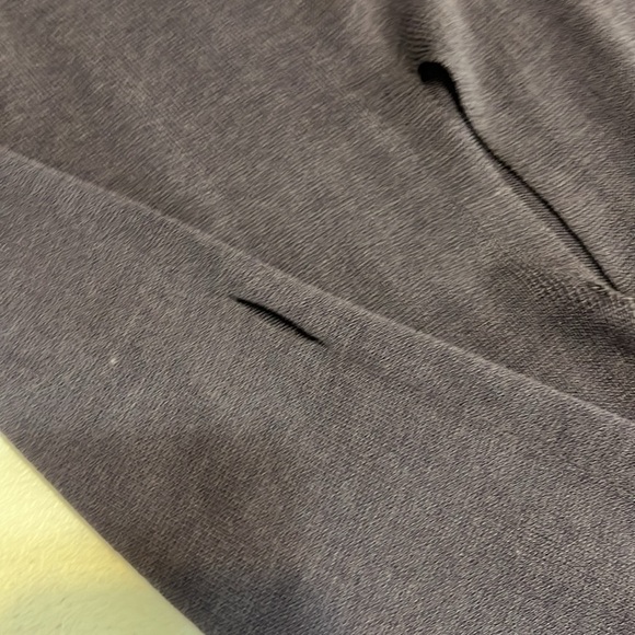 Crea Concept Wrap Knit Top Cotton Blend Purple Made in Italy Sz S - Picture 11 of 11